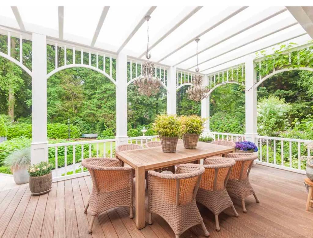 Bankirai terrasplanken en onderplanken 33m2, Ophalen, Gebruikt