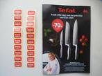 20 TEFAL zegel  spaarzegels Delhaize, Verzamelen, Supermarktacties, Ophalen of Verzenden