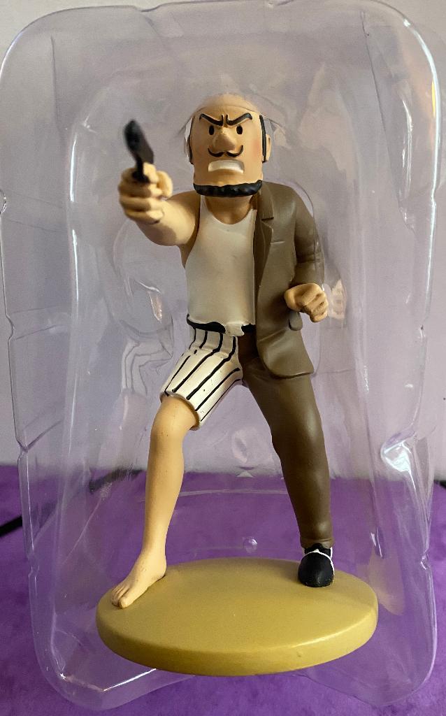 Figurine de collection Tintin - Alonzo Perez n80, Collections, Statues & Figurines, Comme neuf, Autres types, Enlèvement ou Envoi