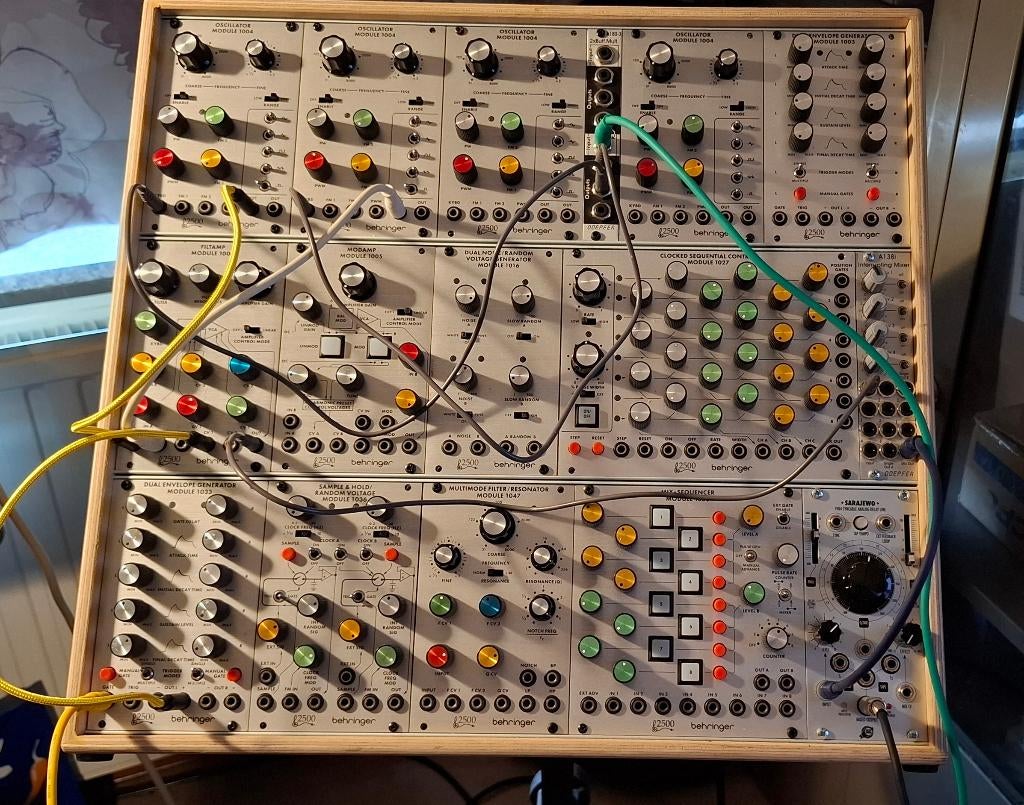 Behringer 2500 eurorack modular systeem, Ophalen, Zo goed als nieuw, Overige aantallen, Overige merken