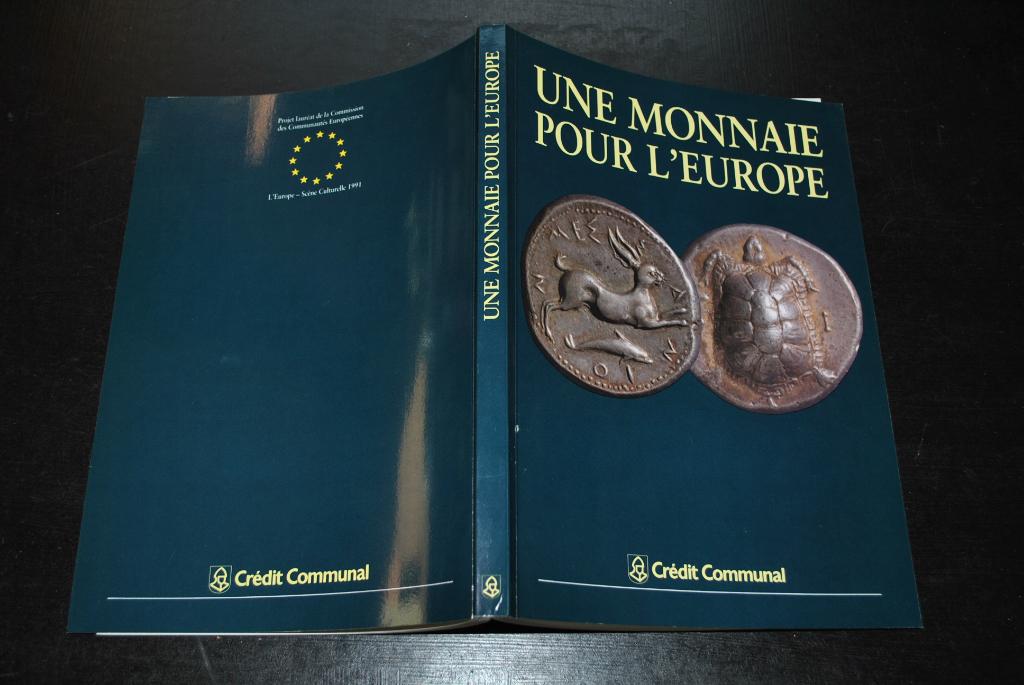 Une monnaie pour l'europe Crédit Communal 1991 - Grec Romain, Ophalen of Verzenden, Overige materialen