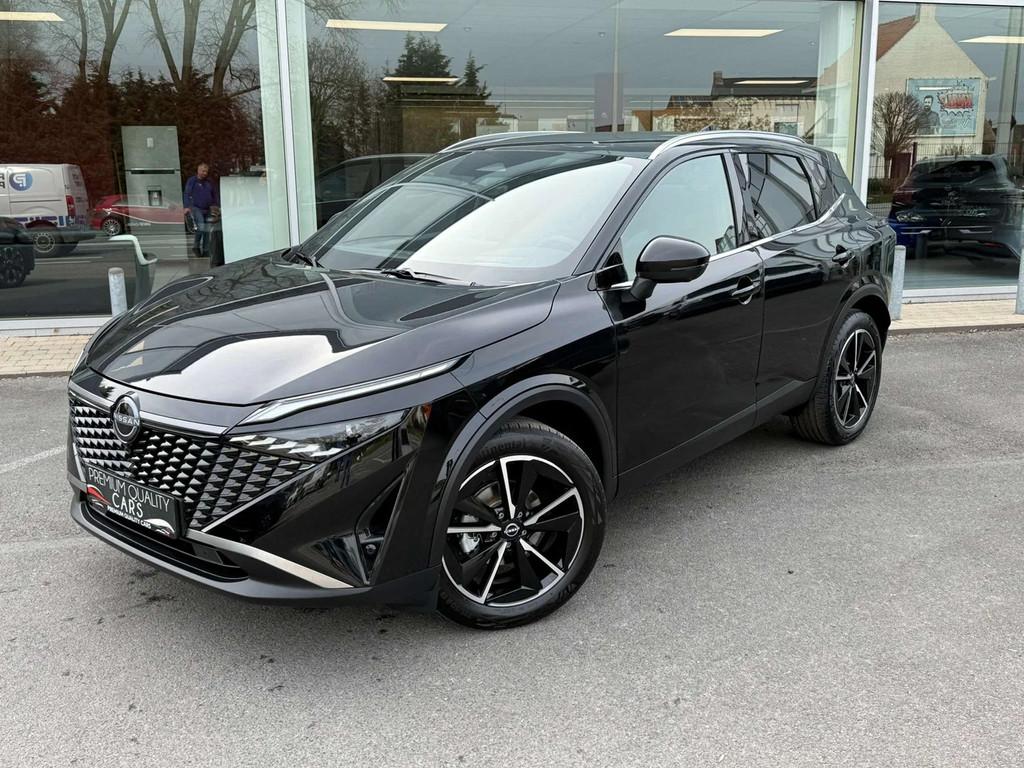 Nissan QASHQAI TEKNA / PANO / ZETELVERWARMING / LEDER / 360, Automaat, Gebruikt, Zwart, 4 cilinders
