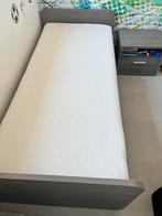 1 persoonsbed met nachtkastje, Huis en Inrichting, Slaapkamer | Bedden, Ophalen, 90 cm, Eenpersoons, Zo goed als nieuw