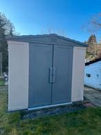 Tuinhuis in kunststof, Ophalen, Zo goed als nieuw, Kunststof, Tuinhuis