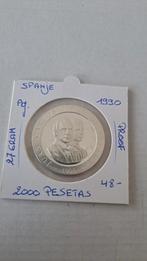 Spanje 2000 pesetas 1990 AG, Postzegels en Munten, Ophalen of Verzenden