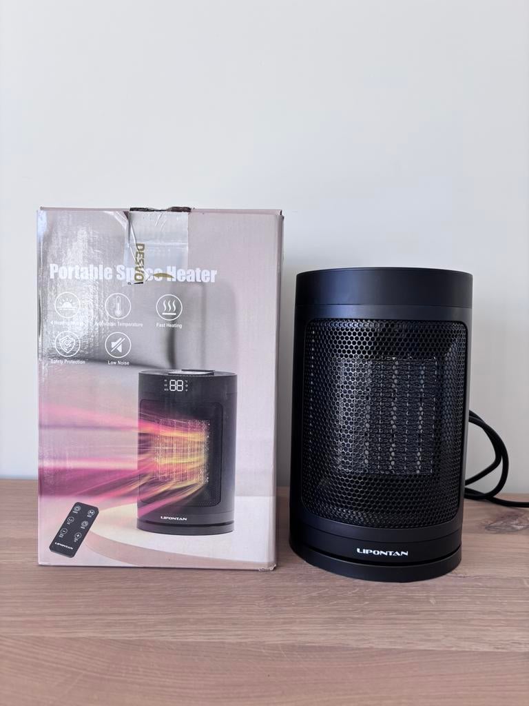 Lipontan elektrisch vuurtje, Enlèvement ou Envoi, Comme neuf, Électrique, Autoportant