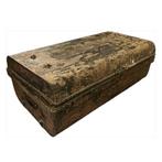 Brits-Indische ijzeren reiskoffer reiskist, Enlèvement