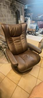 Fauteuil Stressless, 75 à 100 cm, Enlèvement, Utilisé, Cuir
