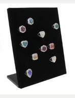 Présentoir professionnel pour 50 bagues (25x20 cm), Enlèvement ou Envoi, Neuf, Noir