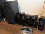 Canton MX 5.1, récepteur Sony STR-DH720 et subwoofer SA-W101, Autres marques, Enlèvement ou Envoi, Utilisé, 70 watts ou plus