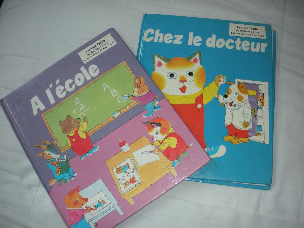 Livres de lecture(2) pour enfant de 6/7 ans., Garçon ou Fille, Comme neuf, Enlèvement, Editions Chantecler.