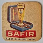 Safir De Gheest sous-bock bierviltje bierdeckel coaster, Enlèvement ou Envoi, Utilisé, Sous-bock