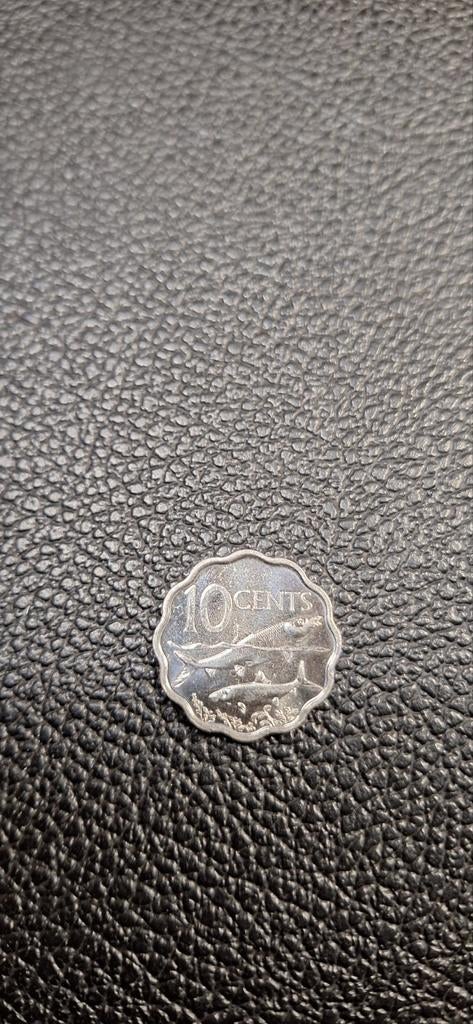 1#    Bahama's 10 cent 2016, Postzegels en Munten, Munten | Oceanië, Ophalen of Verzenden