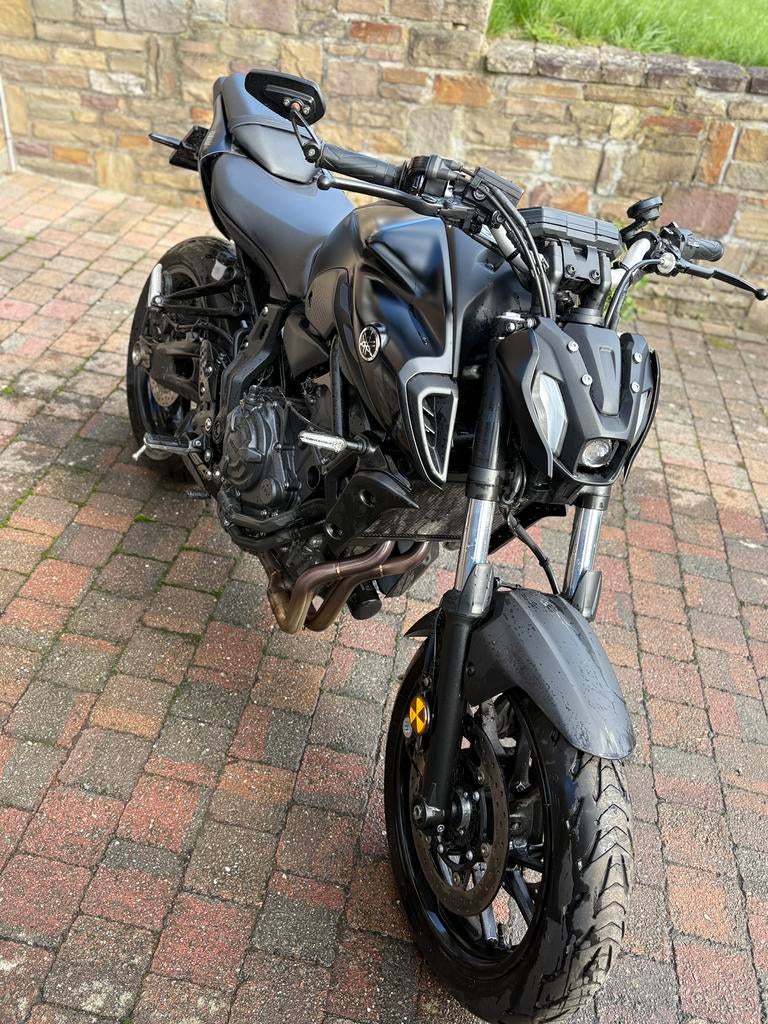 MT07 2023 Black Edition, Motos, Motos | Yamaha, Particulier, Naked bike, plus de 35 kW, Permis Moto A, ABS, Manuelle, Neuf, Enlèvement