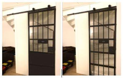 schuifdeur staal western gevangenis deur staldeur barndeur, Huis en Inrichting, Overige Huis en Inrichting, Nieuw, Ophalen of Verzenden