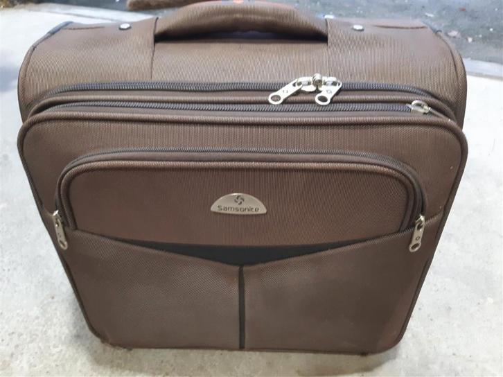 Sac de voyage Samonite Brown Trolley. État neuf, Bijoux, Sacs & Beauté, Sacs | Sacs de voyage & Petits Sacs de voyage, Neuf, Brun