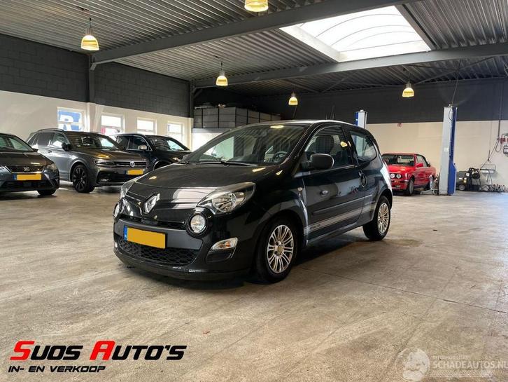 Renault Twingo 1.2-16V Dynamique (bj 2010), Auto diversen, Ongevalwagen, Renault, Handgeschakeld, Benzine, Stadsauto, Zwart