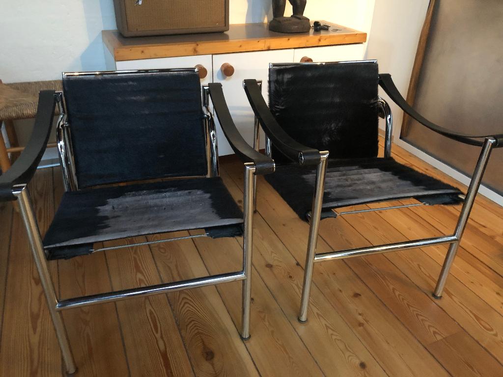 Lc1 Cassina Corbusier stoel stoelen Perriand, Ophalen