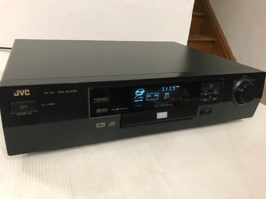 Lecteur DVD JVC XV-511, TV, Hi-fi & Vidéo, Lecteurs DVD, Utilisé, Lecteur DVD, JVC, Enlèvement ou Envoi