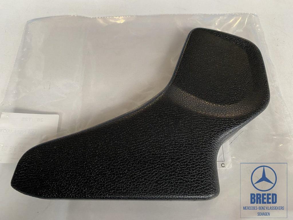 NOS afdekking bijrijdersstoel links zwart Mercedes W115 W116, -, Nieuw, Ophalen of Verzenden, -