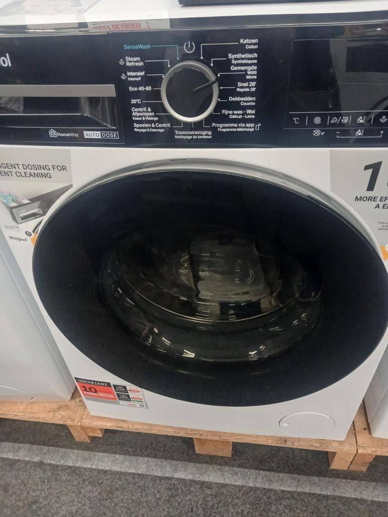 Nieuw wasmachine whirlpool 9 kilo, Ophalen