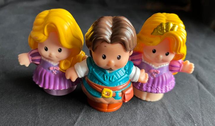 Fisher price|Little people | Disney | Rapunzel | Flynn Rider, Kinderen en Baby's, Speelgoed | Fisher-Price, Zo goed als nieuw