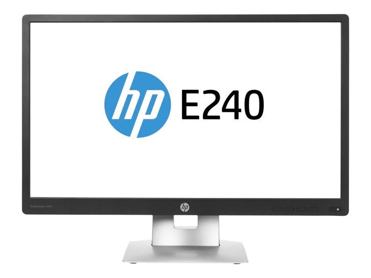 HP EliteDisplay E240 – Écran 24” Full HD IPS, Computers en Software, Monitoren, DisplayPort, HDMI, VGA, In hoogte verstelbaar