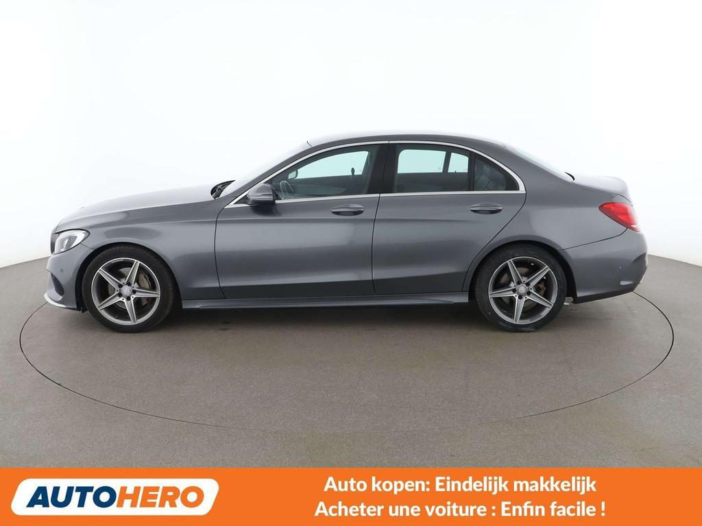 Mercedes-Benz C-Klasse 160 C 160 AMG Line (bj 2017), Auto's, 4 deurs, Achterwielaandrijving, Gebruikt, 129 g/km