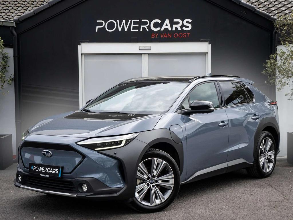 Subaru SOLTERRA 64 kWh | Sunroof | Leder | 360 | Winterpack, Autos, Subaru, Cuir, Achat, Noir, 5 portes