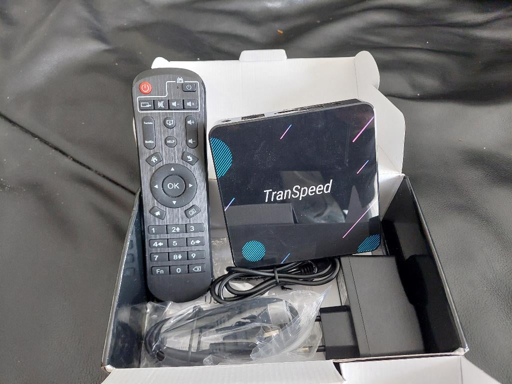 Transpeed x3 plus android tv box, Audio, Tv en Foto, Televisie-accessoires, Ophalen, Zo goed als nieuw