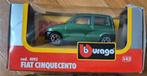 BBURAGO VINTAGE FIAT CINQUECENTO 4193, Hobby en Vrije tijd, Ophalen of Verzenden, Nieuw, Auto, Burago