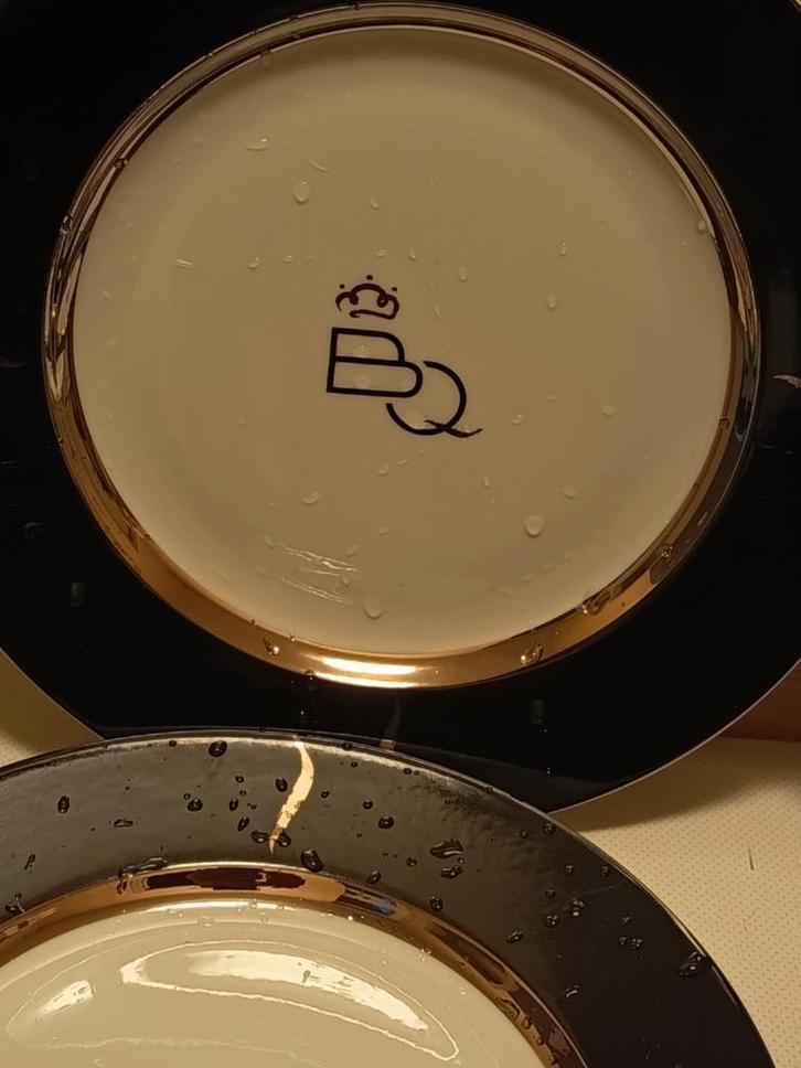 100 d Mes 😀 RARES 🍽️ ASSIETTES 👑 BELGA QUEEN 👑Fragonard?, Huis en Inrichting, Keuken | Servies, Nieuw, Bord(en), Overige stijlen