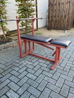 Benchpress met bar + Z bar + 206kg aan gewichten, Sport en Fitness, Ophalen