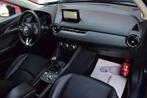 Mazda CX-3 2.0i HAKONE 1/2 LEDER - NAVI - LED - HUD - CAMERA, Auto's, Mazda, 1998 cc, Gebruikt, 89 kW, Blauw