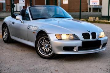BMW Z3 Roadster 1.8 1999 SiègesChauffants Reprise, Autos, Cuir, Argent ou Gris, Achat, Boîte manuelle
