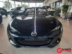 Mazda MX-5 KAZARI 1.5L SKYACTIV-G 132PK 6MT, Auto's, 140 g/km, Beige, Cabriolet, Blauw