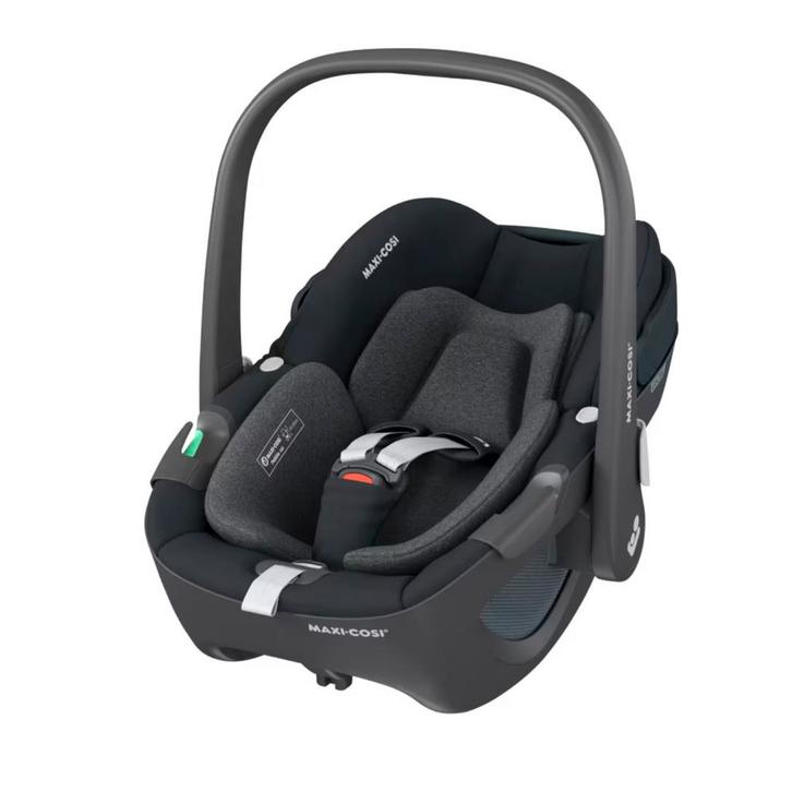 Maxi cosi pebble 360 - incl voetenzak en hoes poetry kids, Kinderen en Baby's, Autostoeltjes, Zo goed als nieuw, Maxi-Cosi, 0 t/m 13 kg