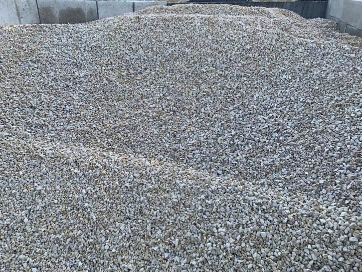 yellow sun split kiezel grind gravier geel, Tuin en Terras, Grind, Keien en Split, Nieuw, Split, Geel, Kalksteen, Ophalen of Verzenden