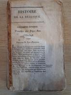 Histoire de la Belgique, Ophalen of Verzenden, Gelezen
