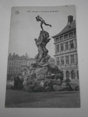Carte postale Anvers avec un policier, Envoi, Avant 1920, Affranchie, Anvers