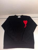 Zwart met rood hart ami paris trui. Is 1:1, Kleding | Heren, Truien en Vesten, Maat 48/50 (M), Ami Paris, Zwart, Ophalen of Verzenden