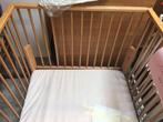 Babypark met matras, Ophalen, Gebruikt, Rechthoekig, In hoogte verstelbaar
