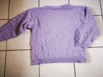 Pull violet tricoté à la main taille L, Comme neuf, Taille 42/44 (L), Enlèvement ou Envoi, Violet