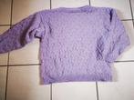 Pull violet tricoté à la main taille L, Vêtements | Femmes, Enlèvement ou Envoi, Comme neuf, Taille 42/44 (L), Violet