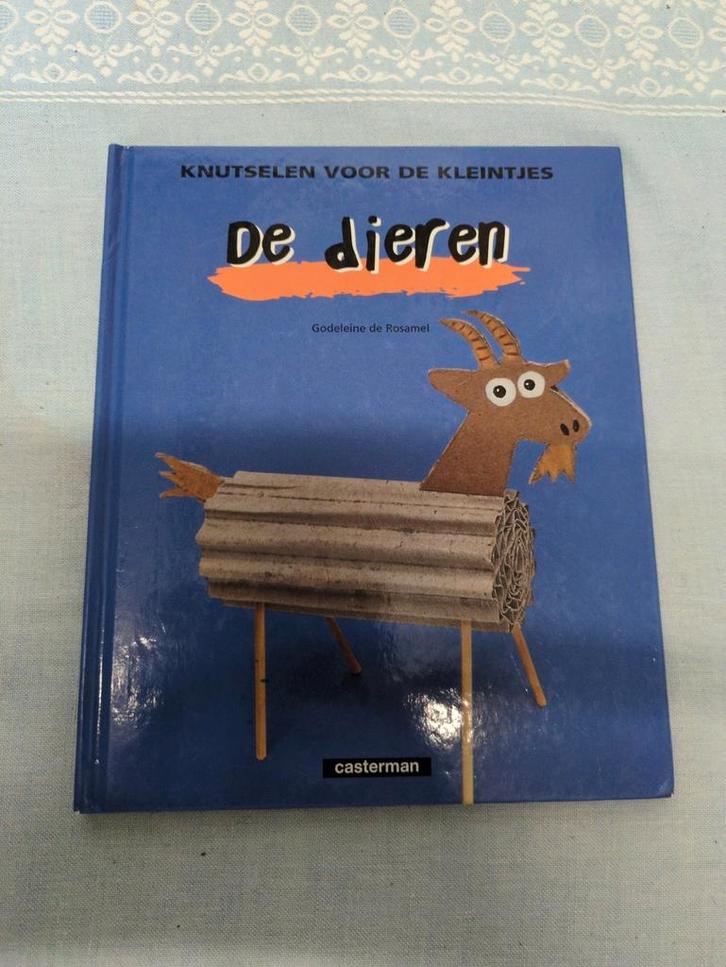 G. de Rasamel - De dieren ; knutselboekje, Boeken, Kinderboeken | Jeugd | onder 10 jaar, Zo goed als nieuw, Ophalen