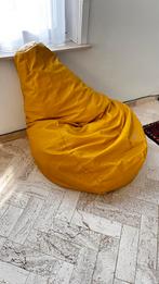 Pouf a dossier - bean bag, Utilisé, Jaune, Pouf