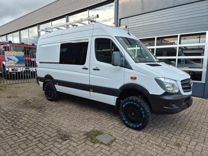 Mercedes-Benz Sprinter 314 CDI 4X4 Offroad/ Doka/ L2H2/ Airc, Auto's, Bestelwagens en Lichte vracht, Bedrijf, Te koop, 4x4, ABS