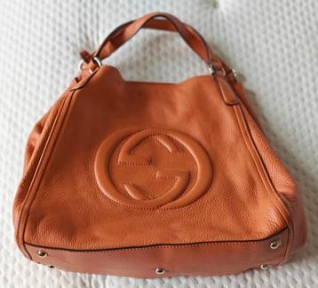 Gucci Soho Tote Oranje – Zo Goed Als Nieuw – Authentiek beschikbaar voor biedingen