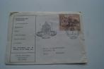 brief met postzegel Vatikaan, Postzegels en Munten, Ophalen of Verzenden, Overige landen, Gestempeld