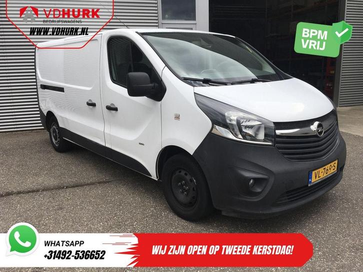Opel Vivaro 1.6 CDTI 120 pk L2 EXPORT Airco/ Cruise/ Navi/ T, Auto's, Bestelwagens en Lichte vracht, Bedrijf, ABS, Airconditioning